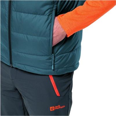 Jack Wolfskin Ather Down Vest M 1207691-C0412 Lacivert Mont&Ceket