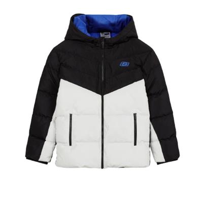 Skechers B Outerwear Paded Jacket SK232023-102 Siyah Mont&Ceket