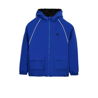 Skechers B Outerwear Reversible Coated Jacket SK232025-403 Mavi Mont&Ceket