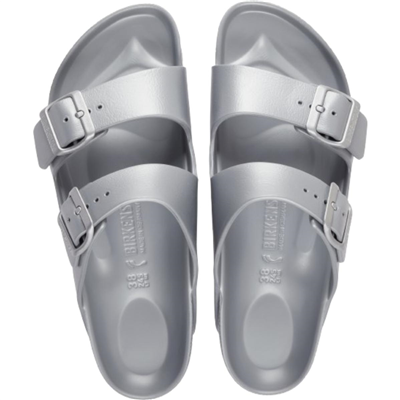 Birkenstock Arizona Eva Metallic 1003491 Gri Terlik