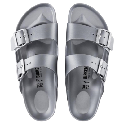 Birkenstock Arizona Eva Metallic 1003490 Gri Terlik