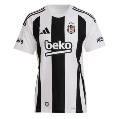 Adidas Bjk Striped Home Jersey Men JK2784 Beyaz Tişört