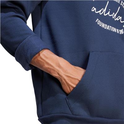 Adidas Bl Fl Hd Gd Q3 IW3567 Mavi Sweatshirt