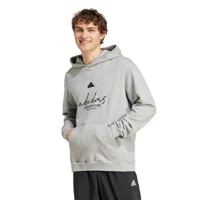 Adidas Bl Ft Hd Q3 IX1316 Gri Sweatshirt