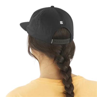 Salomon Cap Flat U LC2528100 Siyah Şapka
