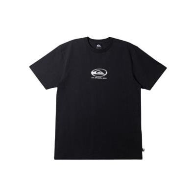Quiksilver Chrome Logo Ss Stn AQYZT09545-10010 Siyah Tişört