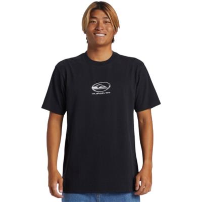 Quiksilver Chrome Logo Ss Stn AQYZT09545-10010 Siyah Tişört