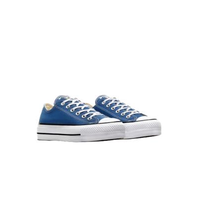 Converse Chuck Taylor All Star Lift Platform Low Top A08289C Mavi Günlük Sneaker Ayakkabı