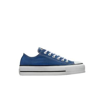 Converse Chuck Taylor All Star Lift Platform Low Top A08289C Mavi Günlük Sneaker Ayakkabı
