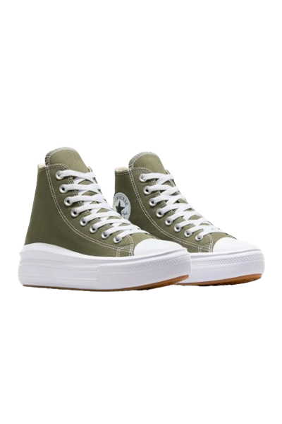 Converse Chuck Taylor All Star Move High Top A08295C Haki Günlük Sneaker Ayakkabı