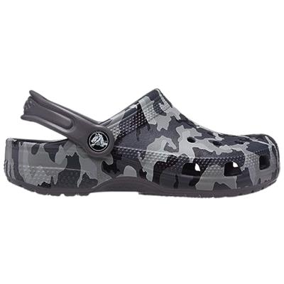 Crocs Classic Camo Clog K 207594-097 Siyah Sandalet&Terlik