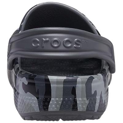 Crocs Classic Camo Clog K 207594-097 Siyah Sandalet&Terlik