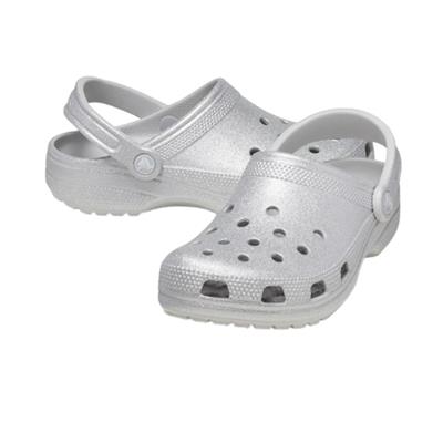 Crocs Classic Glitter Clog 205942-0IC Gri Sandalet&Terlik