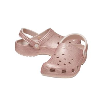 Crocs Classic Glitter Clog 205942-6WV Pembe Sandalet&Terlik