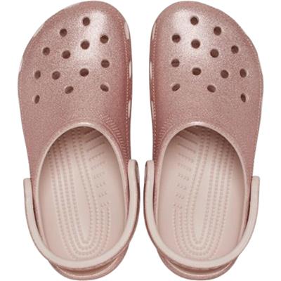 Crocs Classic Glitter Clog 205942-6WV Pembe Sandalet&Terlik