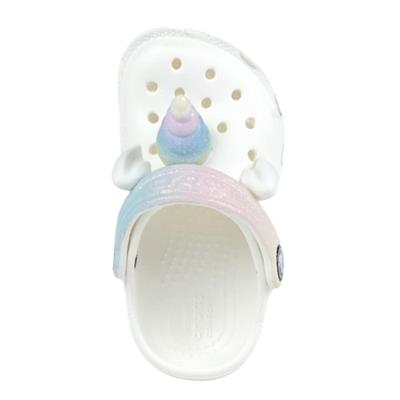 Crocs Classic Iam Rainbow Unicorncgt 209701-0WV Beyaz Sandalet&Terlik