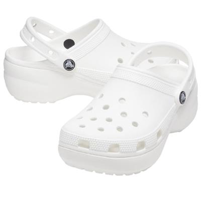 Crocs Classic Platform Clog W 206750-100 Beyaz Sandalet&Terlik