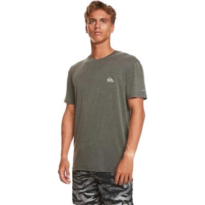Quiksilver Coastal Run Ss EQYKT04311-1278 Gri Tişört
