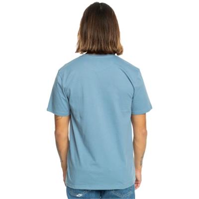 Quiksilver Comp Logo Ss EQYZT07658-18406 Mavi Tişört