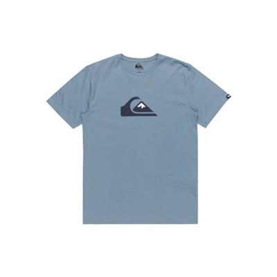 Quiksilver Comp Logo Ss EQYZT07658-18406 Mavi Tişört
