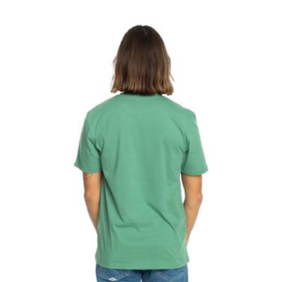 Quiksilver Comp Logo Ss EQYZT07658-24705 Yeşil Tişört