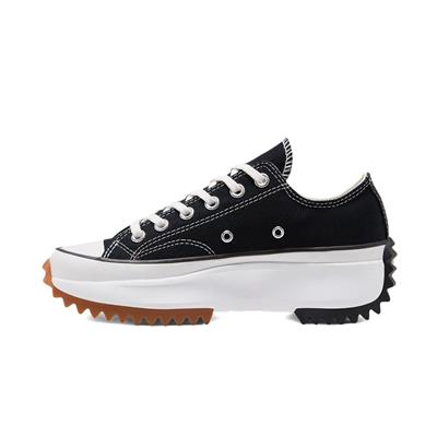 Converse Run Star Hıke Canvas Platform Low Top 168816C Siyah Günlük Sneaker Ayakkabı