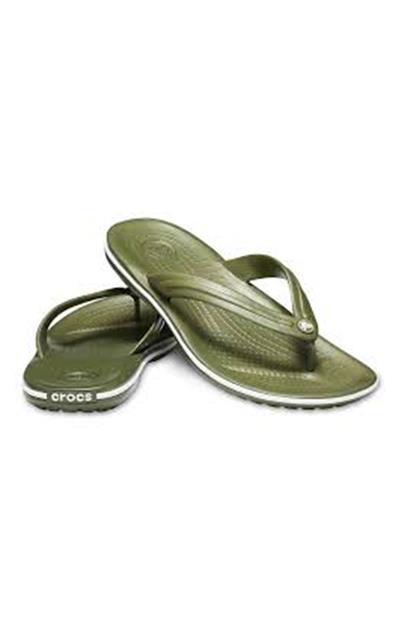 Crocs Crocband Flip 11033-37P Yeşil Sandalet&Terlik