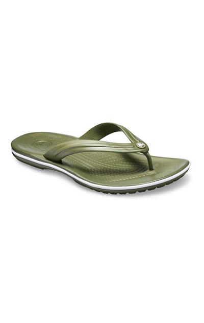Crocs Crocband Flip 11033-37P Yeşil Sandalet&Terlik