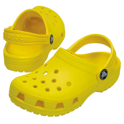 Crocs Classic Clog T 206990-7C1 Sarı Terlik