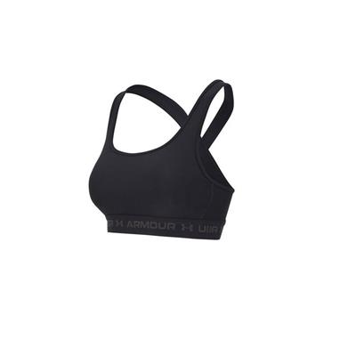 Under Armour Crossback Mid Bra 1361034-001 Siyah Sporcu Sütyeni