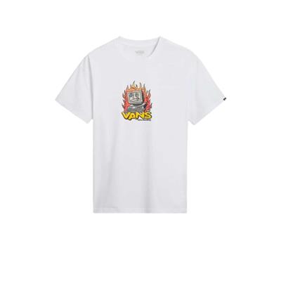 Vans Dıgıtal Repaır Ss VN000HFKWHT1 Beyaz Tişört