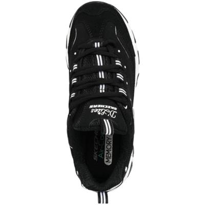 Skechers DLites - March Forward 13148-BKW Siyah Günlük Sneaker Ayakkabı