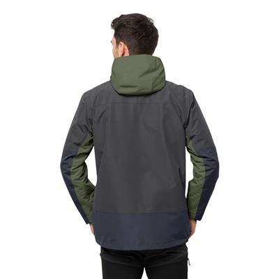 Jack Wolfskin Dna Tundra 3In1 Jacket 1115281-4129 Gri Mont&Ceket