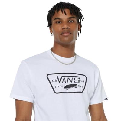 Vans Full Patch VN000QN8YB21 Beyaz Tişört