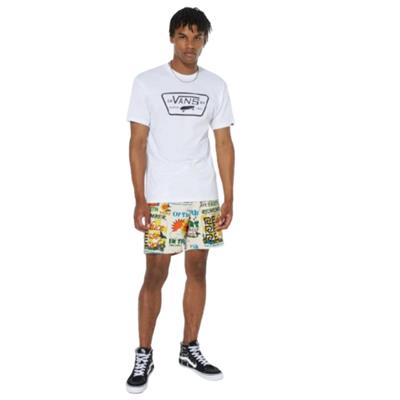 Vans Full Patch VN000QN8YB21 Beyaz Tişört