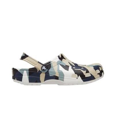 Crocs Geo Camo Clog 211009-94S Beyaz Sandalet&Terlik