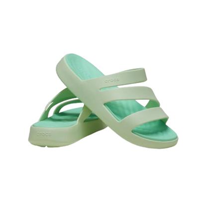 Crocs Getaway Strappy 209587-3YH Yeşil Sandalet&Terlik
