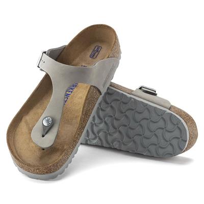 Birkenstock Gizeh SFB NU 1024127 Gri Sandalet&Terlik