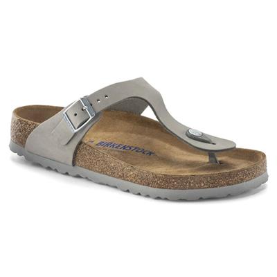 Birkenstock Gizeh SFB NU 1024127 Gri Sandalet&Terlik