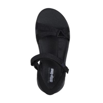 Skechers Go Walk Flex Sandal - Illumınate 141481-BBK Siyah Sandalet&Terlik