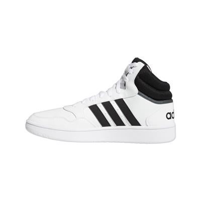 Adidas Hoops 3.0 Mıd GW3019 Beyaz Basketbol Ayakkabısı