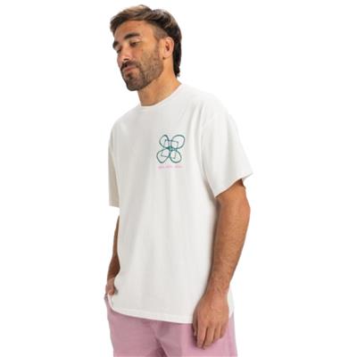 Quiksilver Hw Outsıde Insıde Ss EQYZT08032-WBK0 Beyaz Tişört