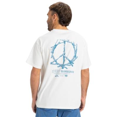 Quiksilver Hw Tree Connectıon Ss EQYZT08034-WBK0 Beyaz Tişört