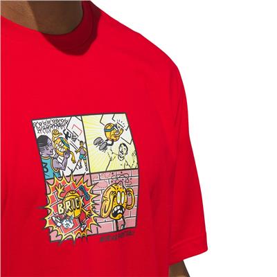 Adidas Lıl S Comıc Tee IY1136 Kırmızı Tişört