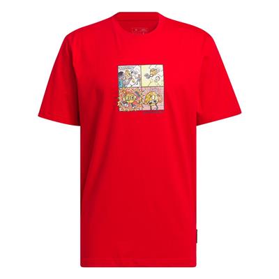 Adidas Lıl S Comıc Tee IY1136 Kırmızı Tişört