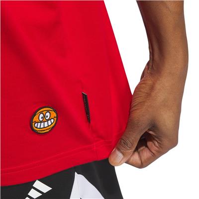 Adidas Lıl S Comıc Tee IY1136 Kırmızı Tişört