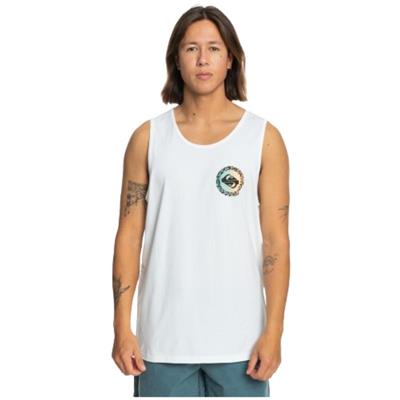 Quiksilver Long Fade Tank EQYZT07663-10 Beyaz Tişört