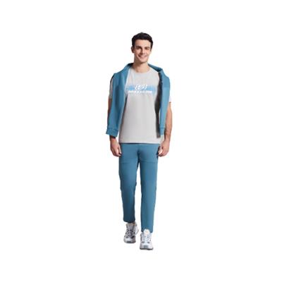 Skechers M 2Xı-Loxk Pu Prınted Slim Pant S231078-405 Mavi Eşofman Altı