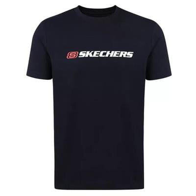 Skechers M Bıg Logo T-Shırt S212956-001 Siyah Tişört