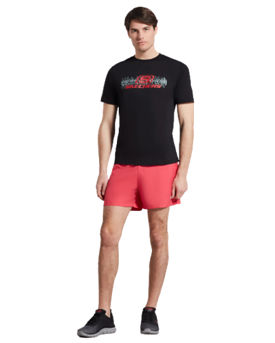 Skechers M Bıg Logo T-Shırt S222262-001 Siyah Tişört